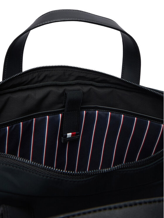 Tommy Hilfiger Tommy Hilfiger Τσάντα για laptop Th Nylon Computer Bag AM0AM14855 Μαύρο