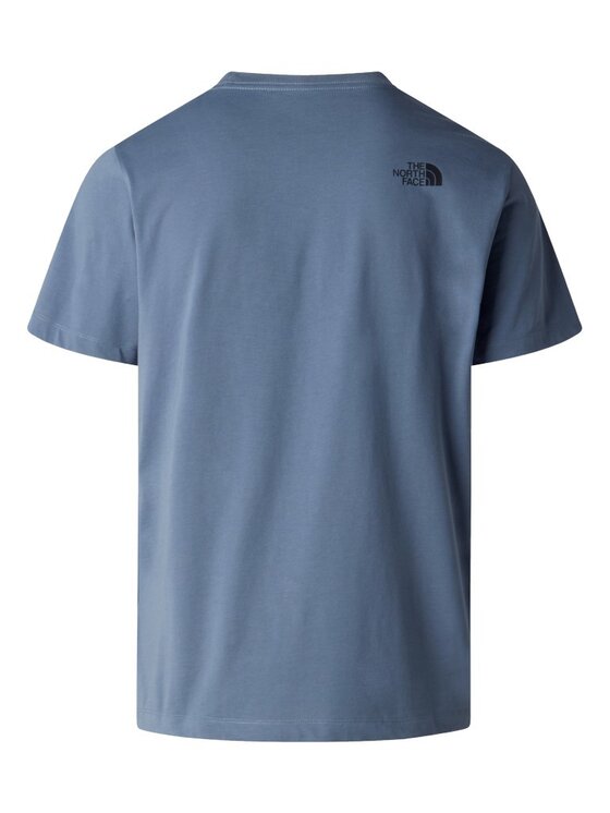 The North Face The North Face T-Shirt Evolution Box Half Dome Regular Tee Szary Regular Fit