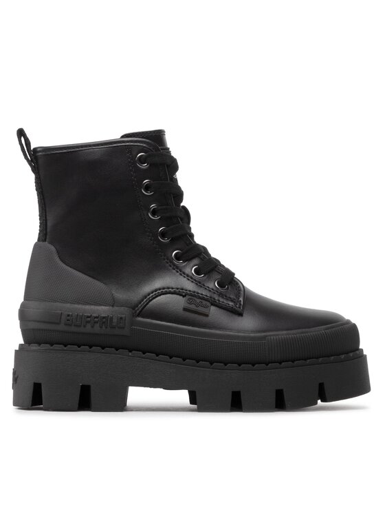 Scarponcini Raven Laceup Hi 1630802 Nero