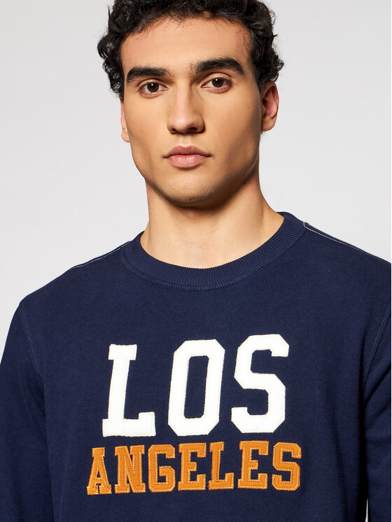 Felpa Blue Terence 12183539 Blu scuro Regular Fit