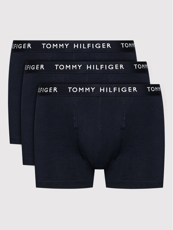 Tommy Hilfiger Tommy Hilfiger Σετ μποξεράκια 3 τμχ UM0UM02203 Σκούρο μπλε