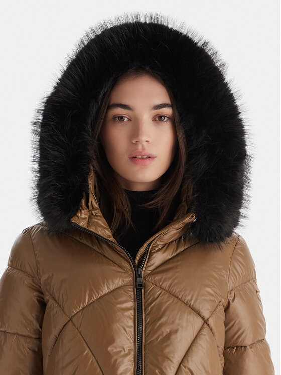 Geox Geox Ziemas jaka Backsie W5628S T3121 F5212 Brūns Oversize