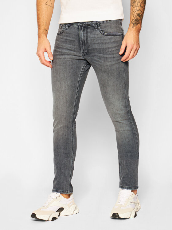 Lee Lee Jeans Luke L719PYMO 112119302 Grigio Slim Fit