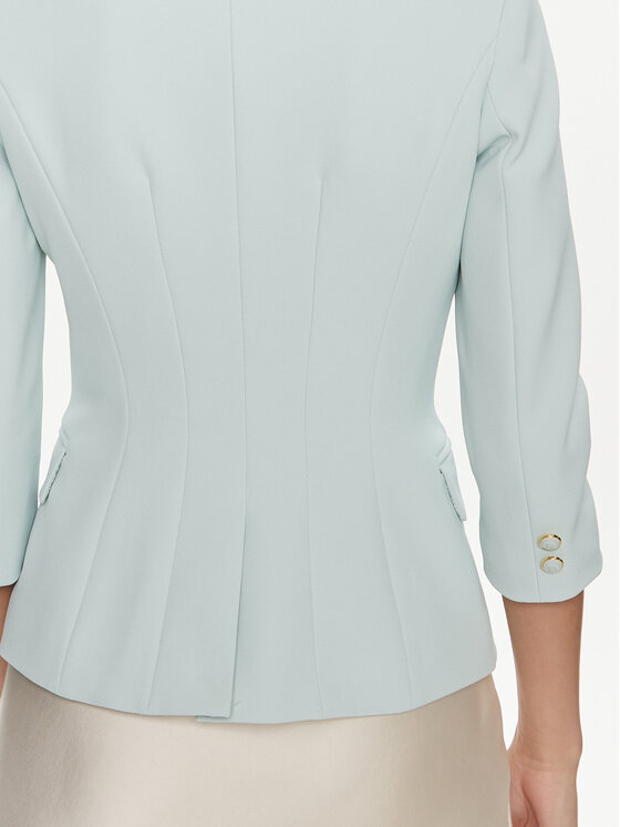 Elisabetta Franchi Elisabetta Franchi Bleizers GI-T61-41E2-V580 Tirkīzs Regular Fit