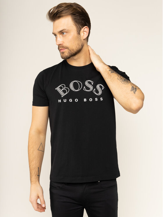 Boss Boss T-shirt Tee 1 50424014 Nero Regular Fit