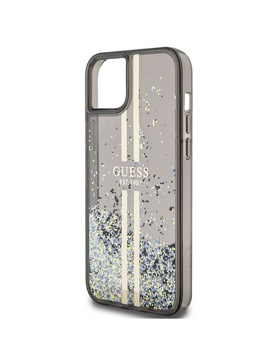 Guess Guess Etui na telefon Apple iPhone 15 Plus Czarny