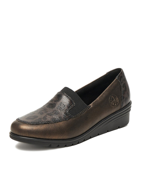 Rieker Rieker Pantofi L5351-90 Auriu