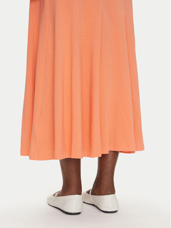 Bomboogie Bomboogie Vsakodnevna obleka AW8942TJOR5 Oranžna Regular Fit