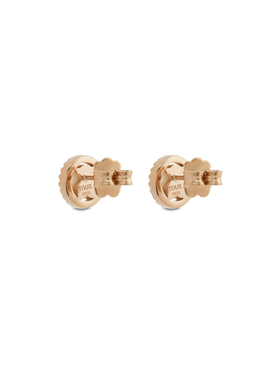 TOUS TOUS Orecchini Camille 1003633100 Placcatura in oro rosa