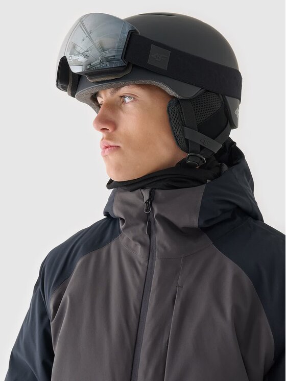 4F 4F Giacca da sci 4FWAW24TTJAM577-22S Nero Regular Fit