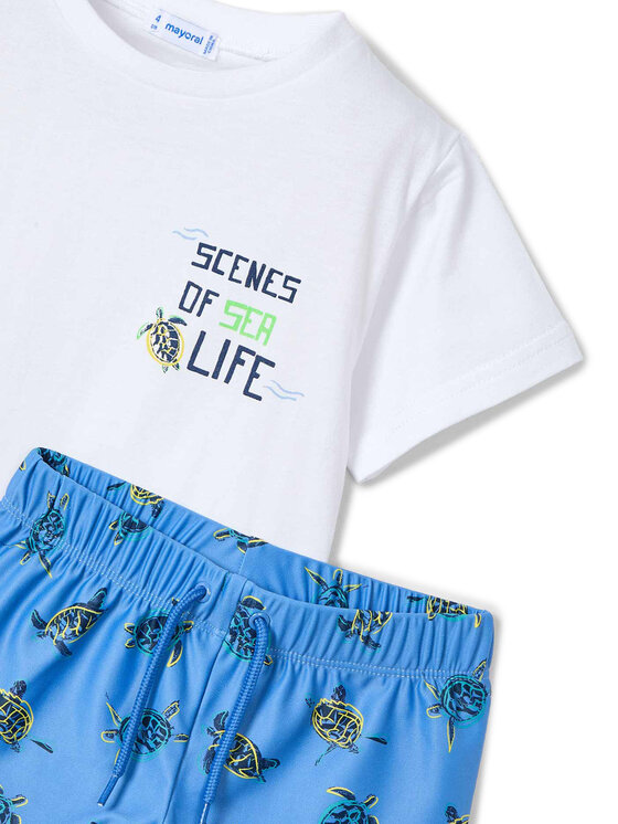 Mayoral Mayoral Kinderset 3601 Blau Regular Fit