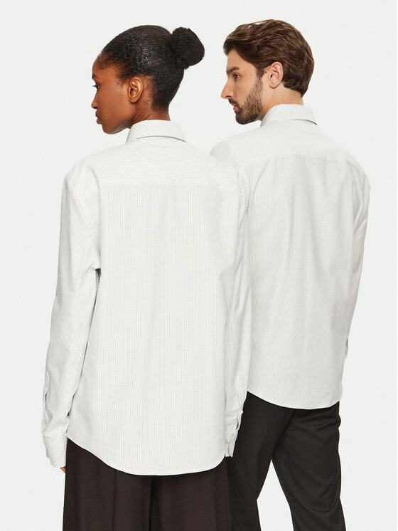 AMI Paris AMI Paris Srajca USH063.CO0087 4017 Bela Regular Fit