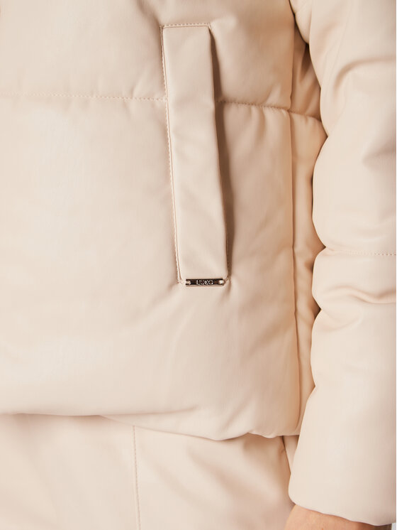 Liu Jo Liu Jo Tehisnahast jope WF2175 E0392 Beež Regular Fit