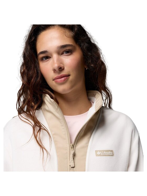 Columbia Columbia Polar Sequoia Grove II Half Zip Fleece 2173841125 Biały Regular Fit