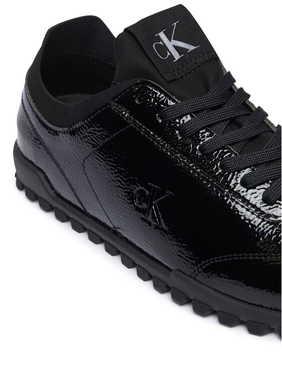 Calvin Klein Calvin Klein Сникърси Low Profile Run Mg Pol Mix Mat HW0HW03284 Черен