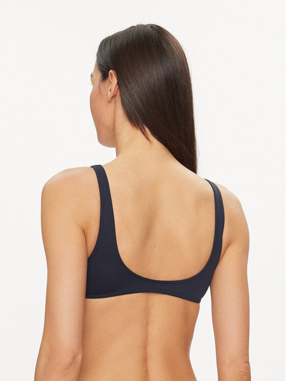 Tommy Hilfiger Tommy Hilfiger Gornji dio kupaćeg kostima UW0UW05098 Tamnoplava