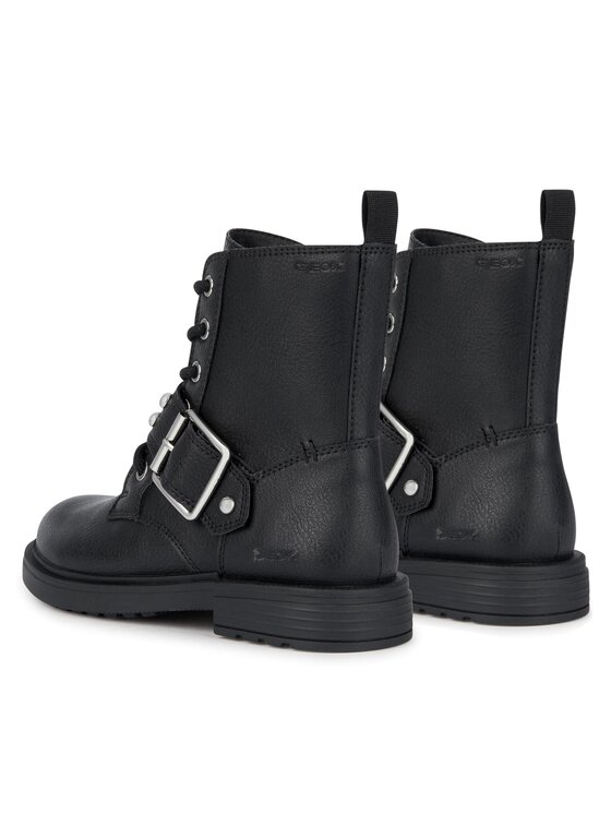 Geox Geox Botine Jr Eclair J369QD 000BU C9999 D Negru