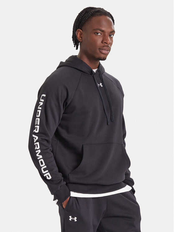 Under Armour Under Armour Dres Ua Rival 1379768 Czarny Loose Fit