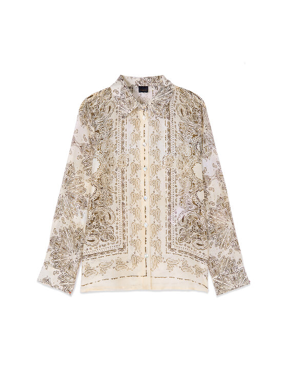 Oltre Oltre Camicia 5019R003230N0R2 Crema Regular Fit