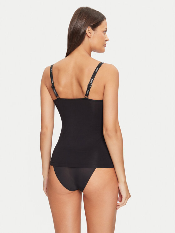 BOSS Boss Top 50515379 Črna Regular Fit