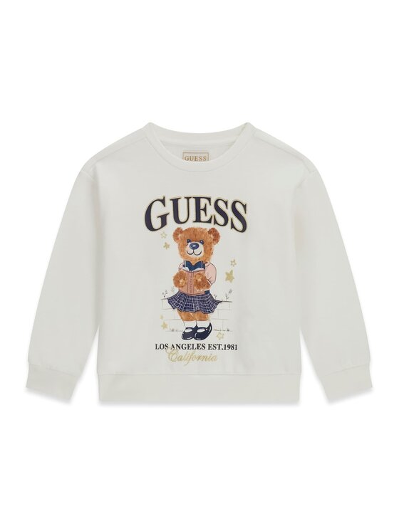 Guess Kids Guess Kids Sweter 183739 Beżowy Classic Fit
