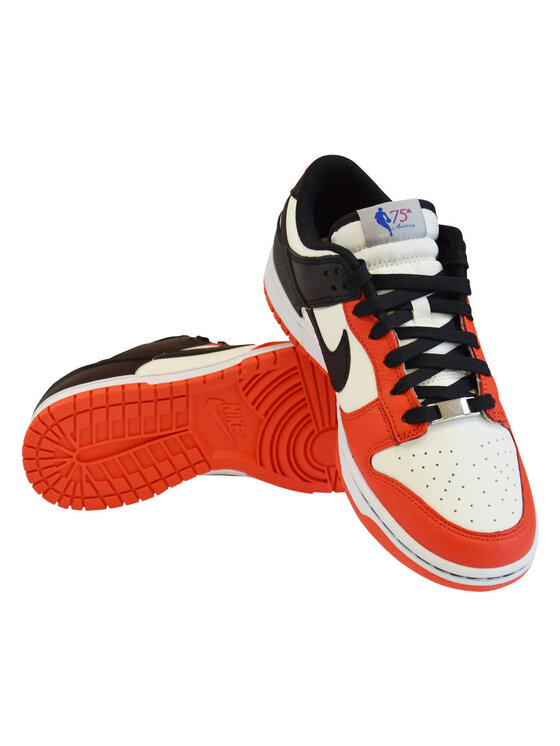 Nike Nike Buty do koszykówki Dunk Low EMB NBA 75th Anniversary Chicago Kolorowy