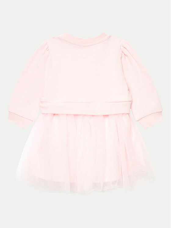 Guess Guess Každodenní šaty A4YK03 KB8R0 Růžová Regular Fit