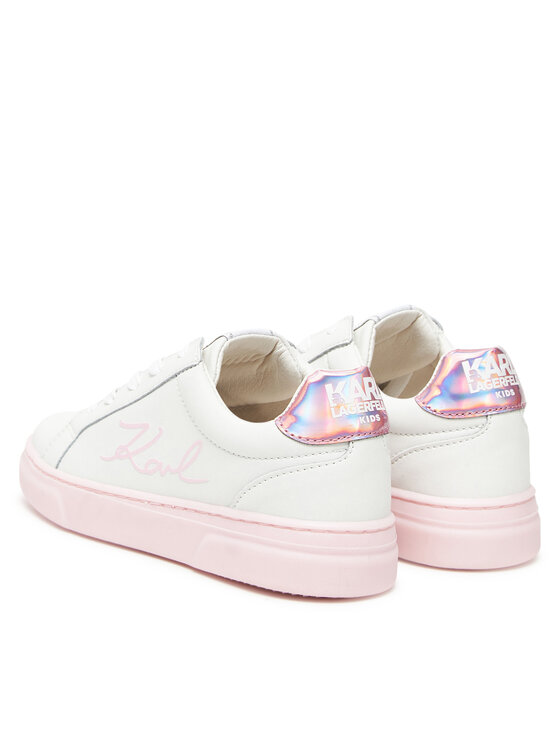 Karl Lagerfeld Kids Karl Lagerfeld Kids Sneakersy Z30377 M Biela