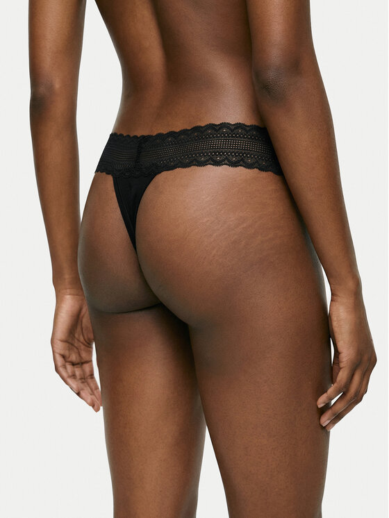 HUGO HUGO Set tanga gaćica﻿ 50557221 Crna