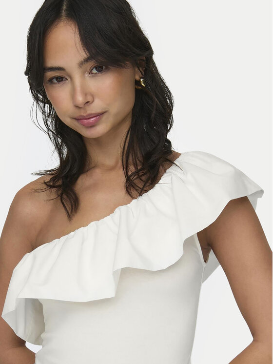 ONLY ONLY Blusa Soffy 15320339 Bianco Regular Fit
