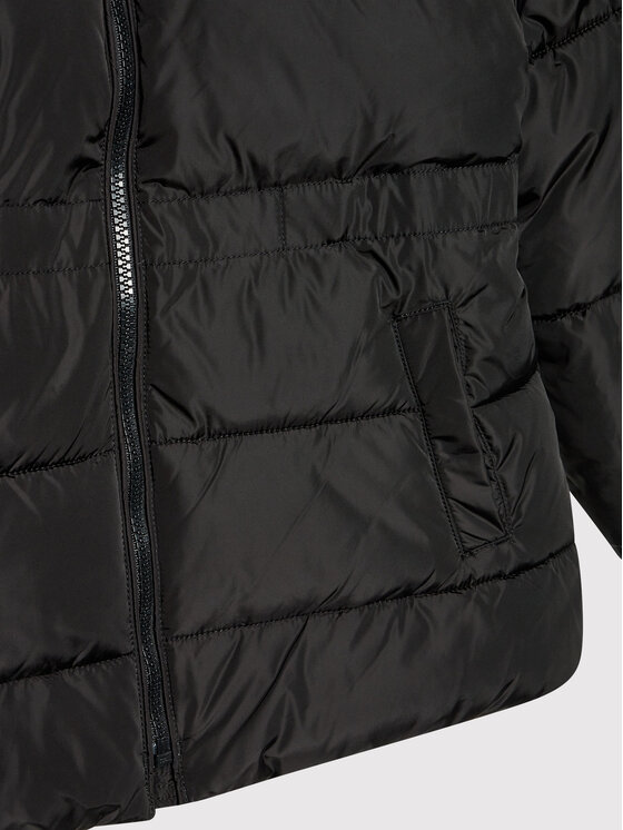 Tommy Hilfiger Tommy Hilfiger Žieminė striukė KG0KG06690 Juoda Regular Fit