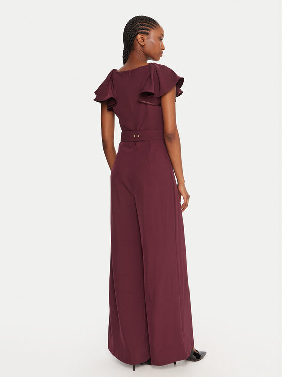 Rinascimento Rinascimento Jumpsuit CFC0125317003 Bordeaux Regular Fit