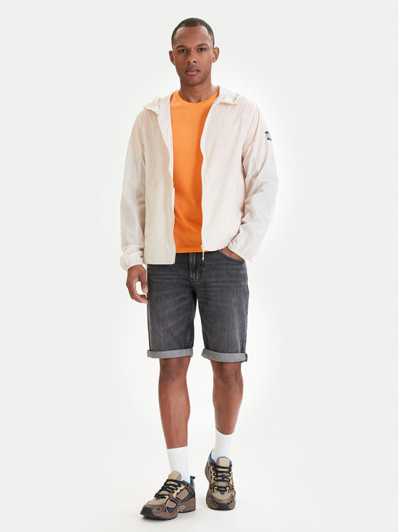 Tommy Jeans Tommy Jeans Džínové šortky Ronnie DM0DM22976 Černá Slim Fit