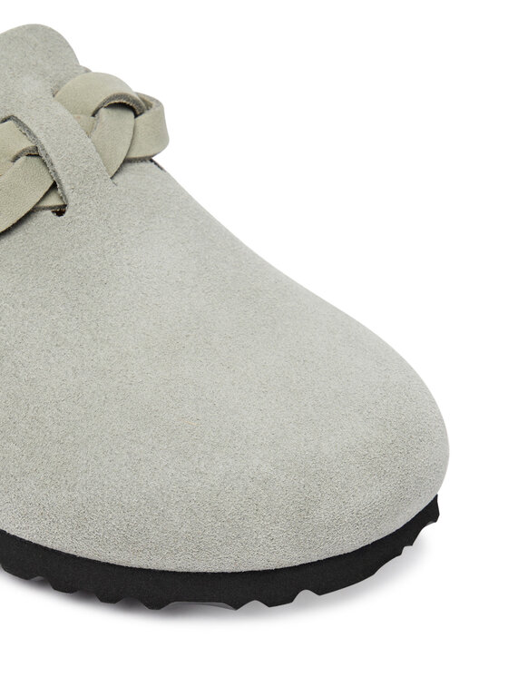 Birkenstock Birkenstock Šľapky Boston Braided 1032933 Svetlosivá
