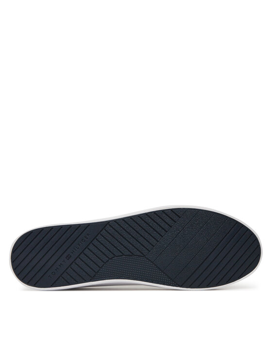 Tommy Hilfiger Tommy Hilfiger Πάνινα παπούτσια Th Hi Vulc Core Low Lth Ii Ess FM0FM05511 Λευκό