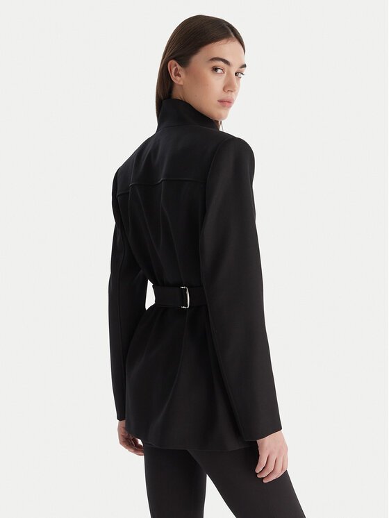 PINKO PINKO Sacou Fausta 106098 A306 Negru Regular Fit