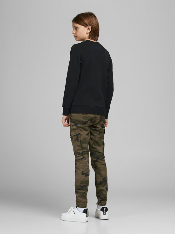 Jack&Jones Junior Jack&Jones Junior Majica dugih rukava 12182520 Crna Regular Fit
