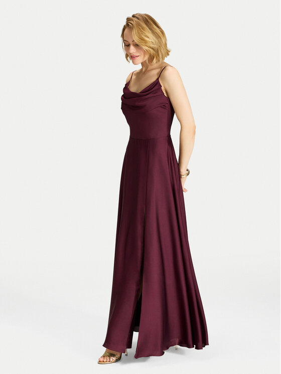 Swing Swing Estélyi ruha 5AI13600 Bordó Regular Fit