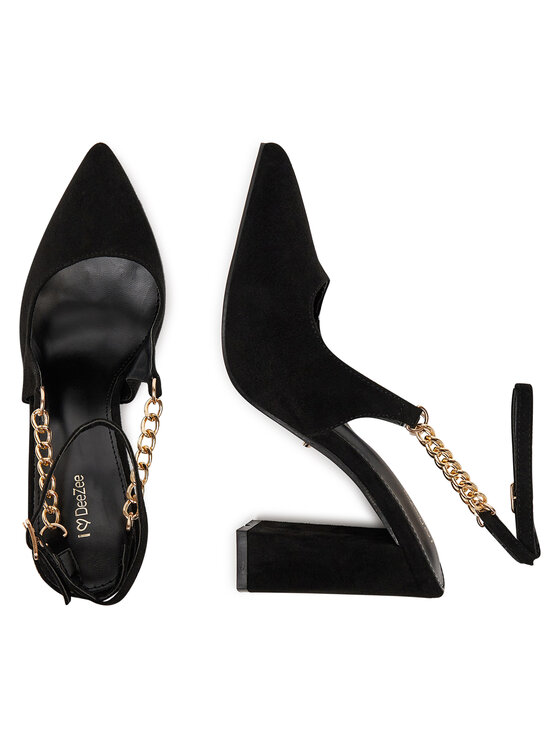DeeZee DeeZee Sandale HT368-1 Negru
