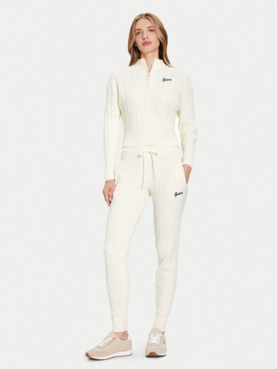 Guess Guess Cardigan V5BR02 Z0572 Bej deschis Regular Fit