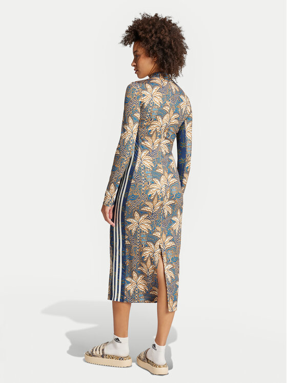 adidas adidas Haljina za svaki dan FARM Rio Premium IV9734 Šarena Slim Fit