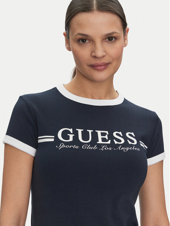 Guess Guess Vestito da giorno V5GK02 KCQX1 Blu scuro Slim Fit