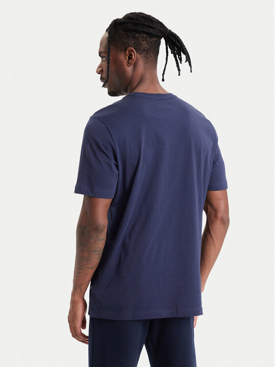 Puma Puma T-krekls Ess Logo 586666 Tumši zils Regular Fit