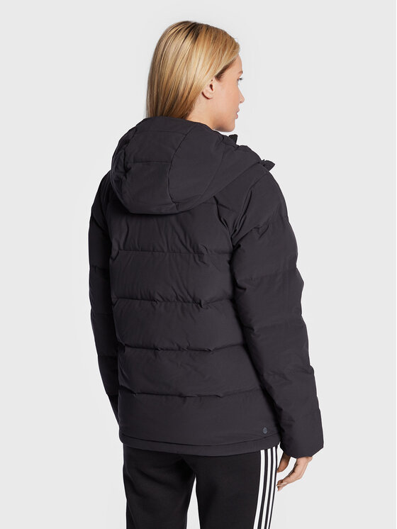 adidas adidas Vatovaná bunda Helionic HG8747 Černá Regular Fit