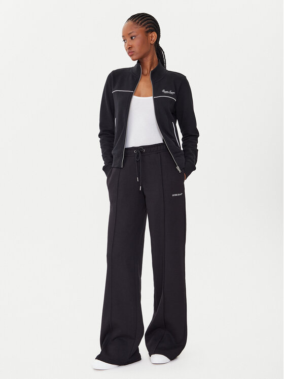 Guess Jeans Guess Jeans Суитшърт W5YQ17 K68I4 Черен Regular Fit