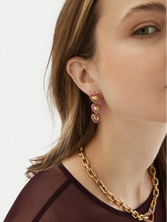 Guess Guess Kolczyki JUBE05 002JW Różowy