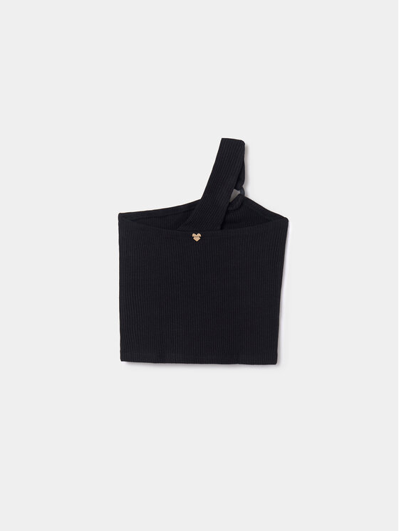 Mayoral Mayoral Top 6017 Črna Slim Fit