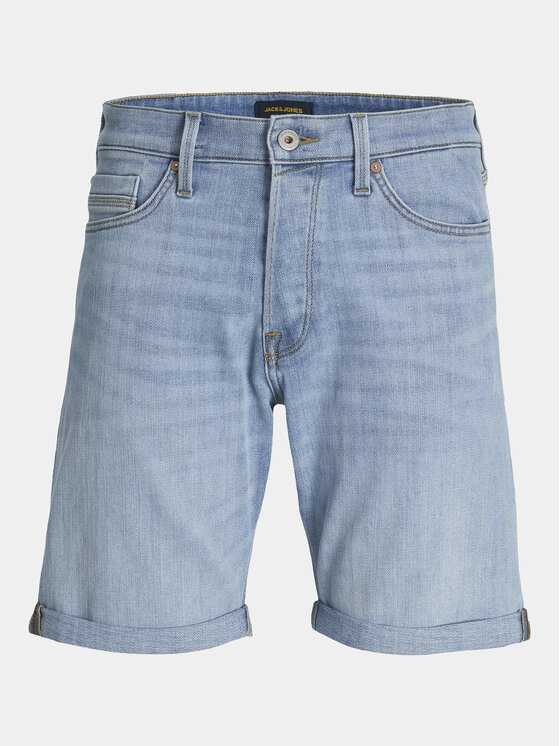 Jack&Jones Jack&Jones Džinsiniai šortai Chris 12249095 Mėlyna Relaxed Fit