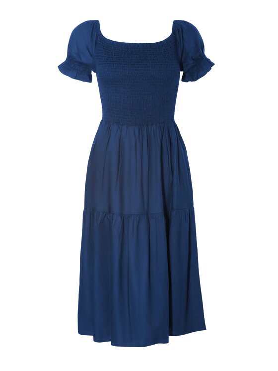 Feba Feba Vestito estivo F170A Blu scuro Relaxed Fit