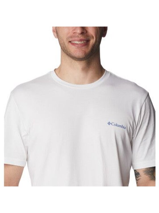 Columbia Columbia T-Shirt Rapid Ridge Back Graphic Tee II 193482411 Czarny Regular Fit